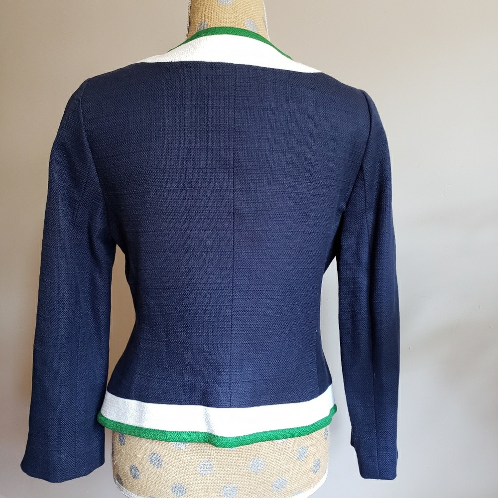 Perfect Colorblock Textured Jacket - Picture 4 of 6